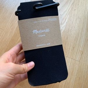 [Madewell] black tights m/l